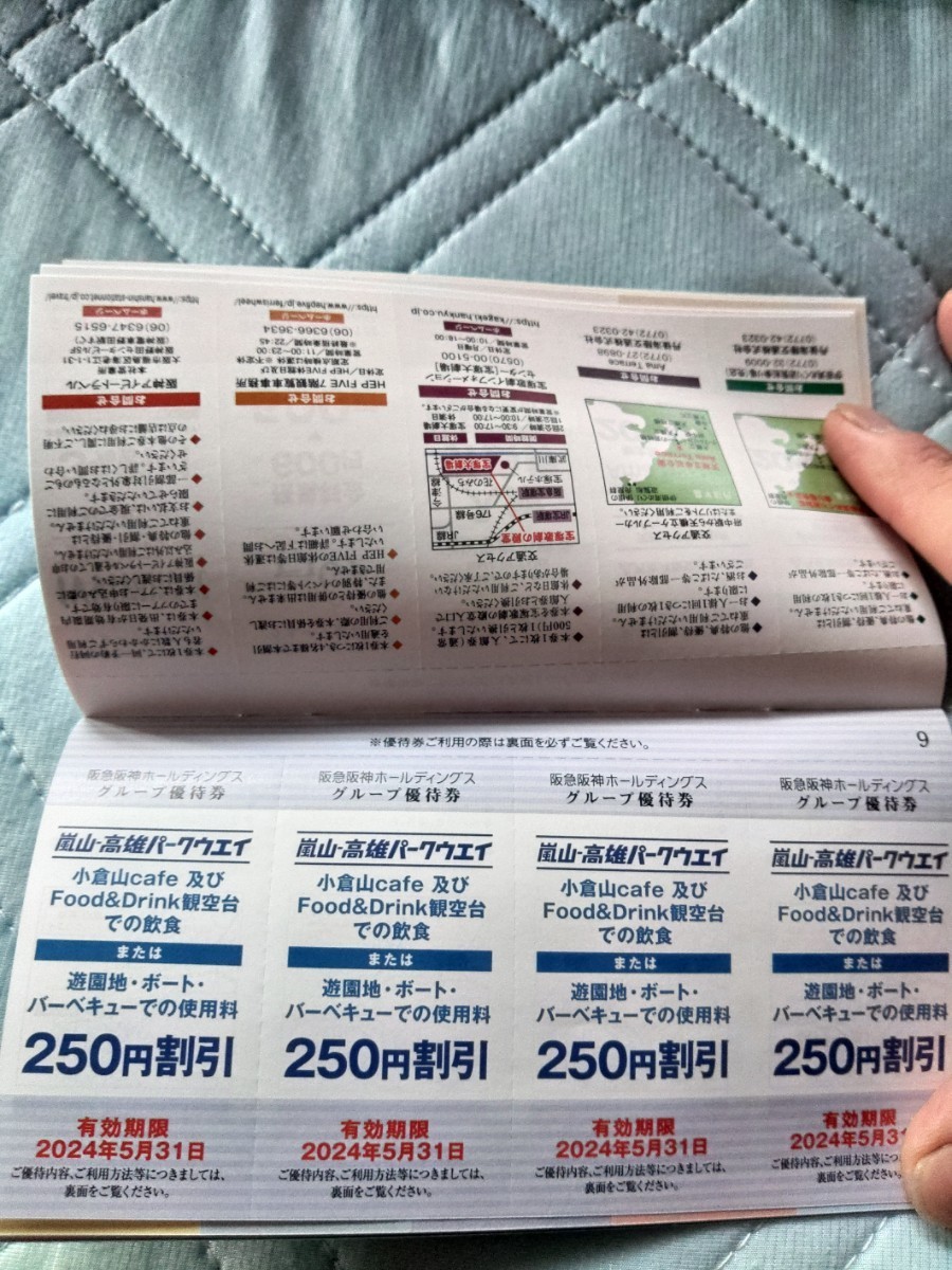 阪急 阪神 株主 券（4回カード）有効期限2023年12月1日から2024年11月30日まで有効　おまけでグループ優待券有効期限2024年5月31日まで有効_画像5