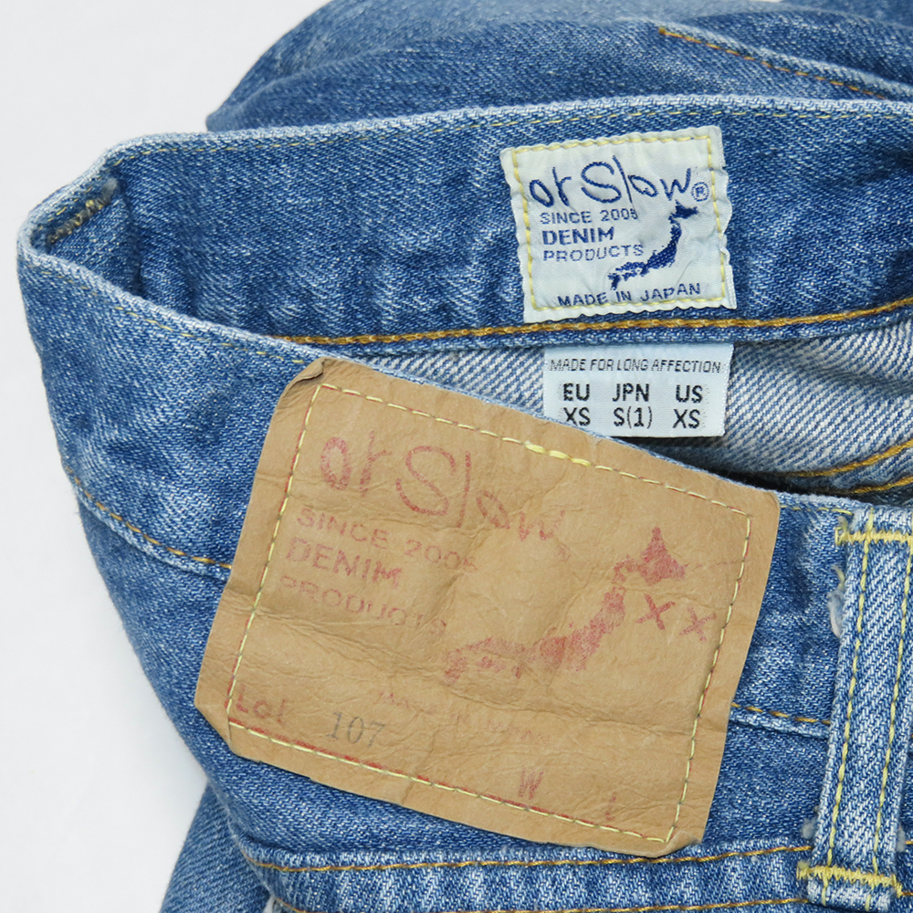 orSlow 107 IVY FIT 2year wash デニムパンツ 1S新品同様 定価29,700円 オアスロウ orSlow 107 IVY FIT 2year wash デニムパンツ 1S新品同様 定価29,700円 オアスロウ