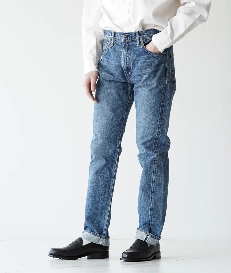 orSlow 107 IVY FIT 2year wash デニムパンツ 1S新品同様 定価29,700円 オアスロウ orSlow 107 IVY FIT 2year wash デニムパンツ 1S新品同様 定価29,700円 オアスロウ