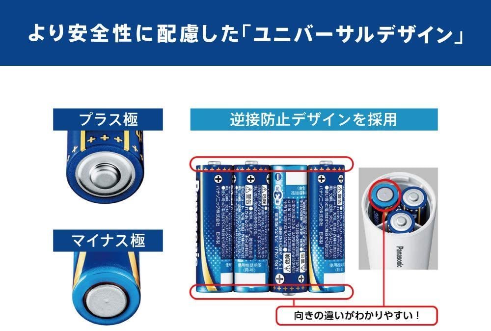 ★1円～売切〜送料0★ 単3形 アルカリ乾電池《計100本》パナソニック エボルタ ネオ（Panasonic EVOLTA NEO） LR6NJ/20SW　新品未開封_画像5