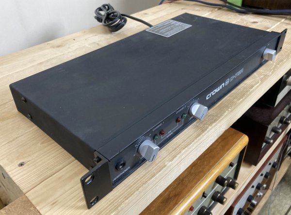 CROWN D75A main amplifier name machine kospa strongest!