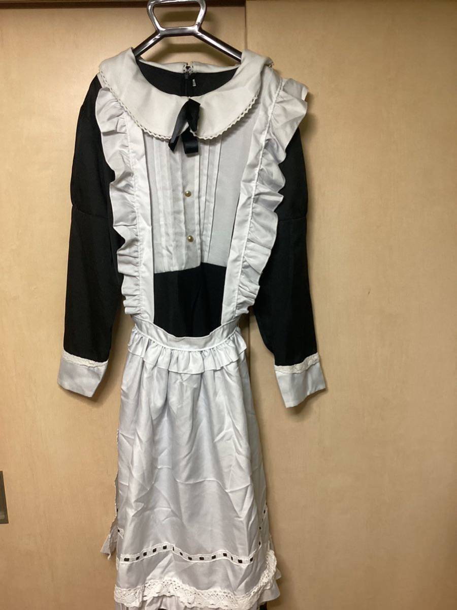 メイド服　長袖　大きいサイズ　女装　5XL コスプレ衣装　ワンピース_画像1