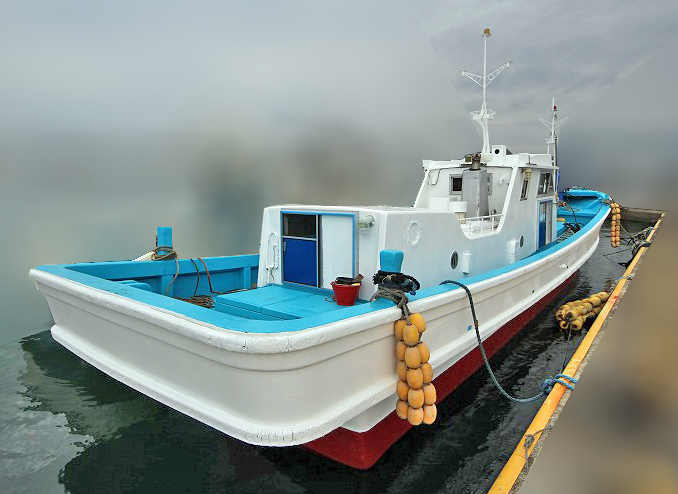 「佐世保市 柏木造船所製 定格出力450ps 三菱ディーゼル搭載 50フィート漁船」の画像3