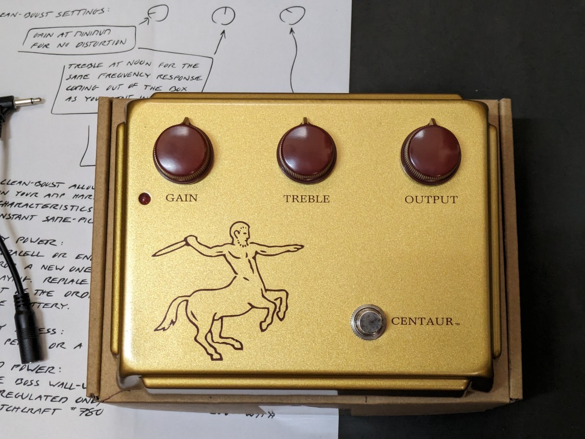 KLON CENTAUR ケンタウルス クローン　ＬＹ−ＲＯＣＫ ライロック オーバードライブ ギターエフェクター_画像1