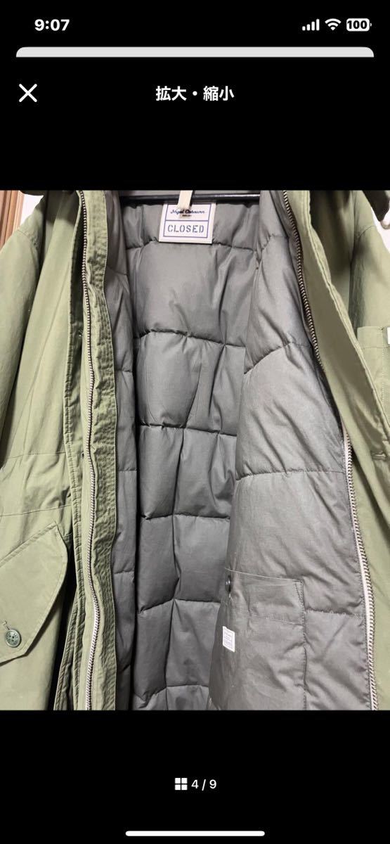 Nigel Cabourn × CLOSED クローズド ダウンモッズコート-