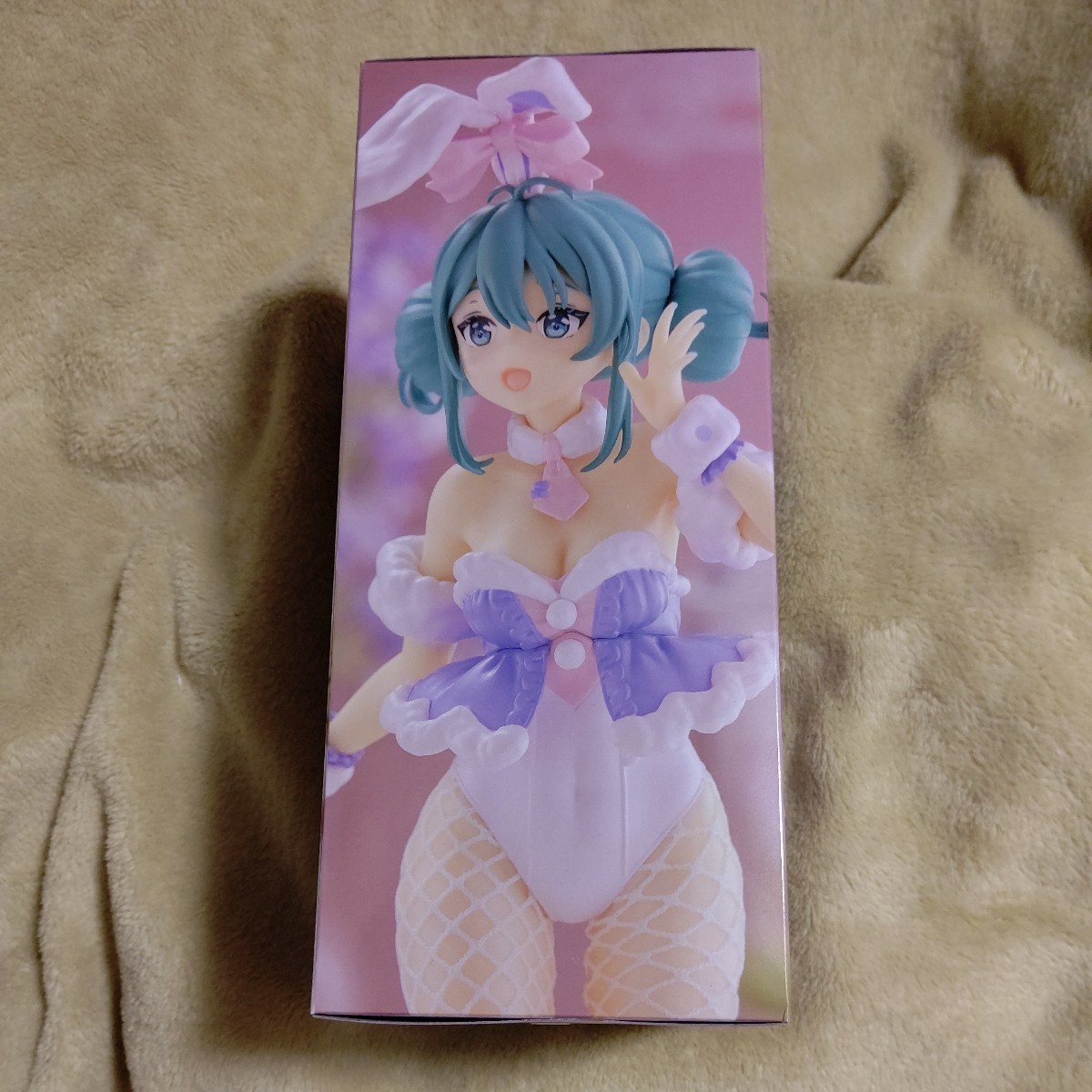 初音 ミク BiCute Bunnies Figure - 白うさぎ ラベンダーver.-_画像2