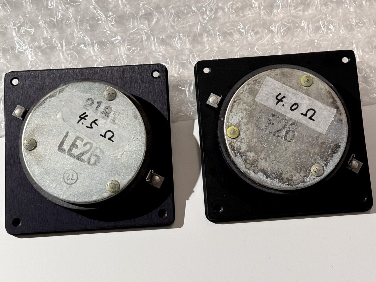 JBL LE26 tweeter comparatively beautiful goods L19, L26, L50 JBL LE26 tweeter comparatively beautiful goods L19, L26, L50