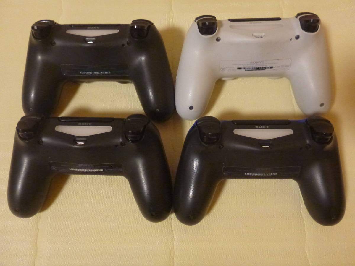 T-11081 / SONY / DUALSHOCK 4 / ワイヤレスコントローラー / CUH-ZCT1J・2J / 全6個セット / 簡易動作確認 / 60サイズ / ジャンク扱い_画像4