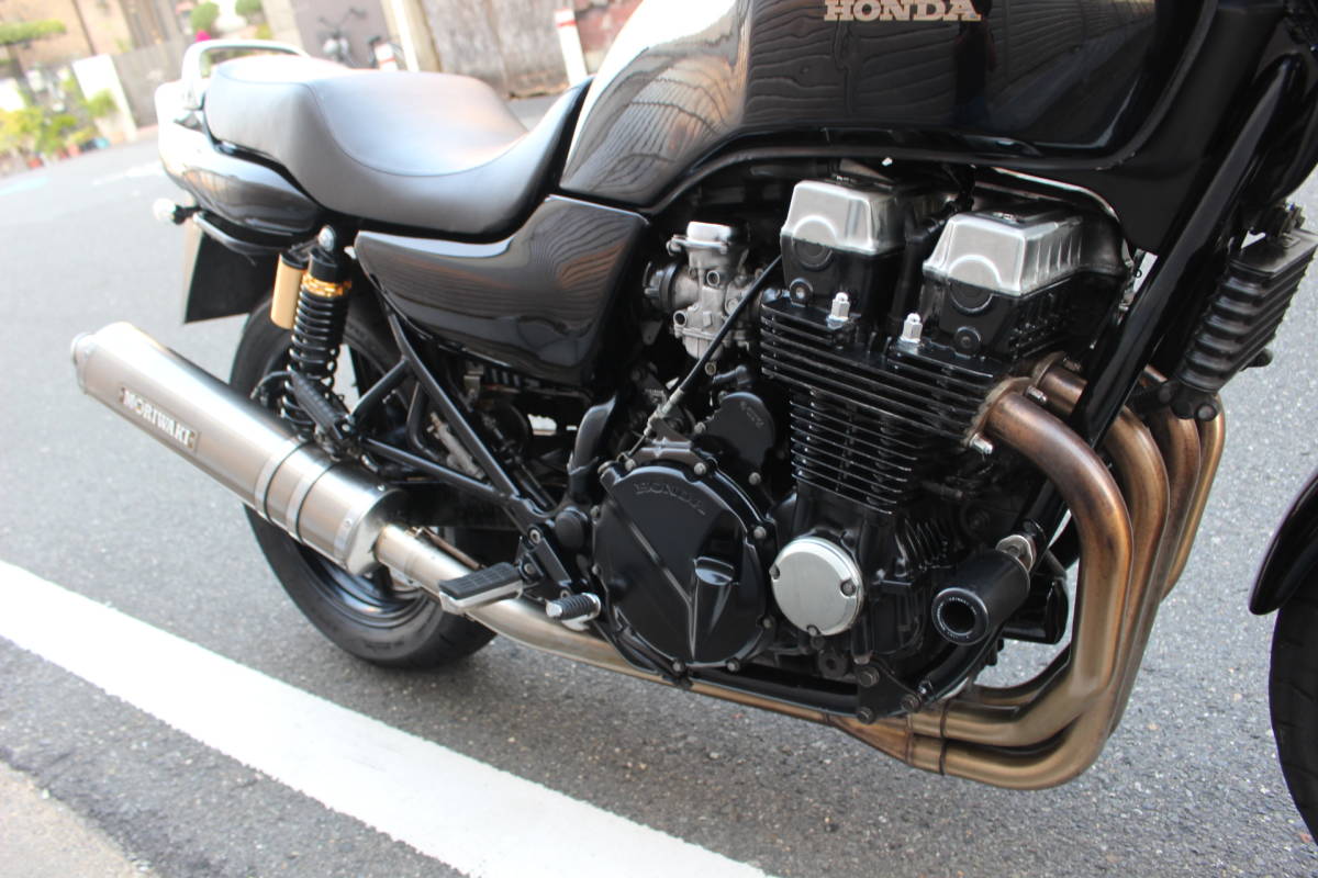 大阪～整備済み　CB750　モリワキフルエキ仕様　エンジン好調　即決サービス有り　お引き取り、全国陸送、フェリー発送、ローンOK！！_画像9