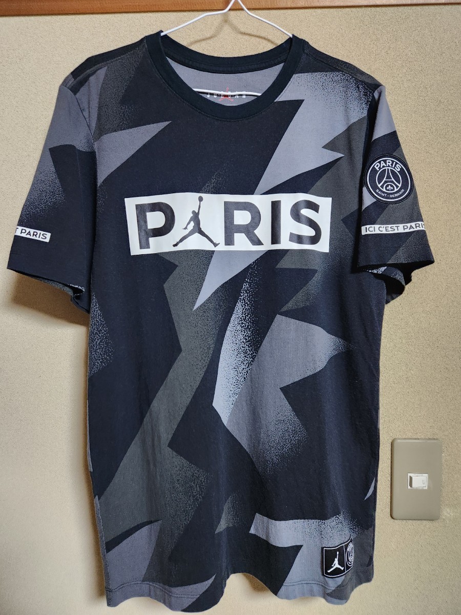 【ナイキNIKE PSG ジョーダン×パリサンジェルマン JORDAN インポートS】Mジョーダンブランド ユニフォームTシャツPARIS SAINT-GERMAINT 