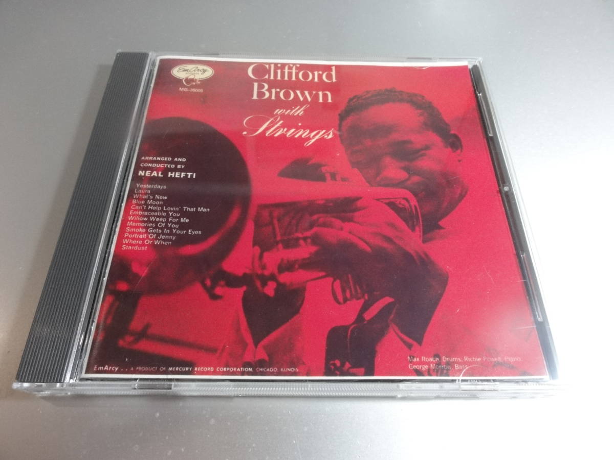 CLIFFORD BROWN クリフォード・ブラウン　　WITH STRINGS 国内盤_画像1