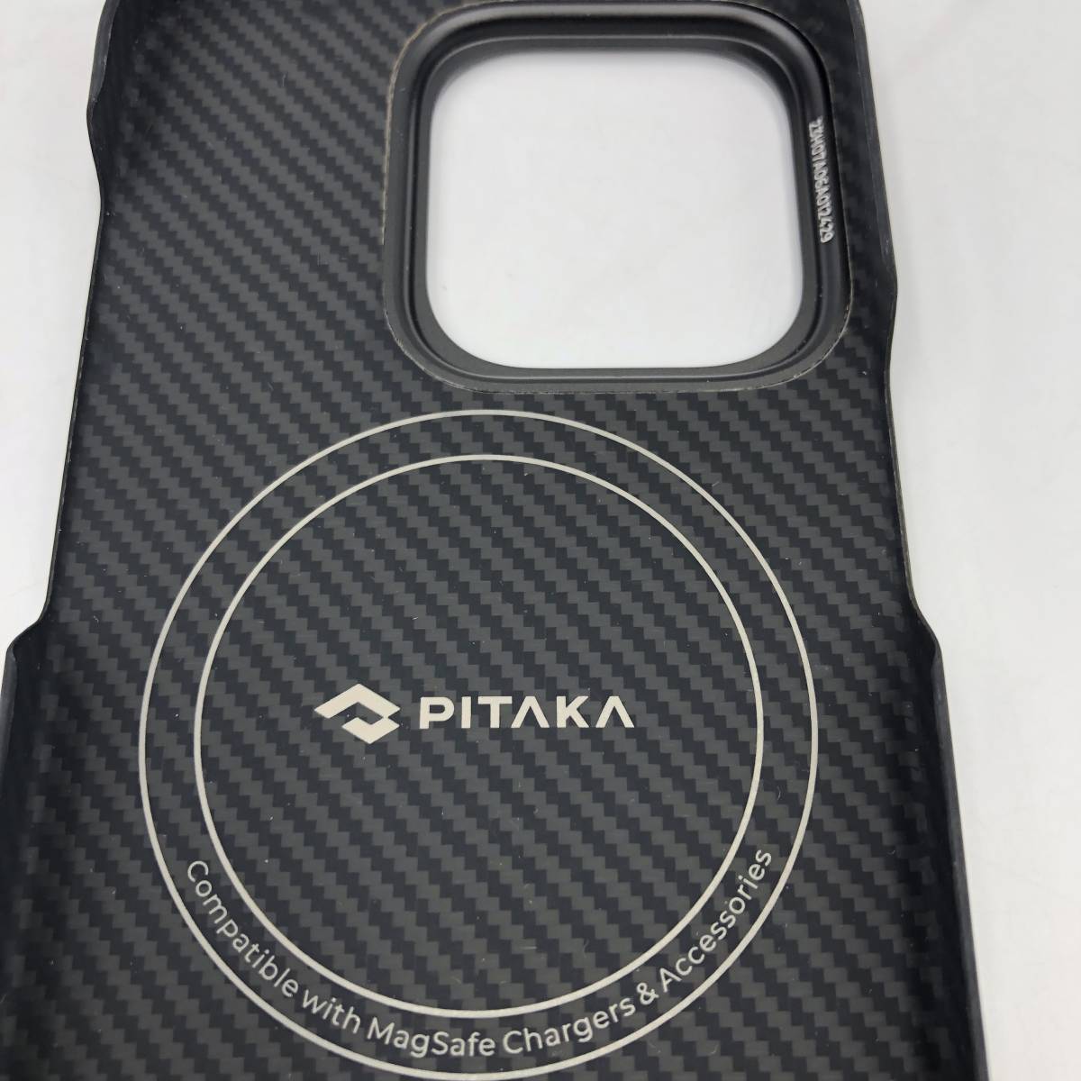 【美品】PITAKA iPhone ケース MagEZ Case 4/Y12981-X2_画像8