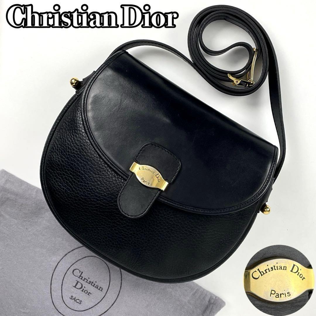 美品】Christian Dior ディオール ショルダーバッグ 肩掛け 斜め掛け