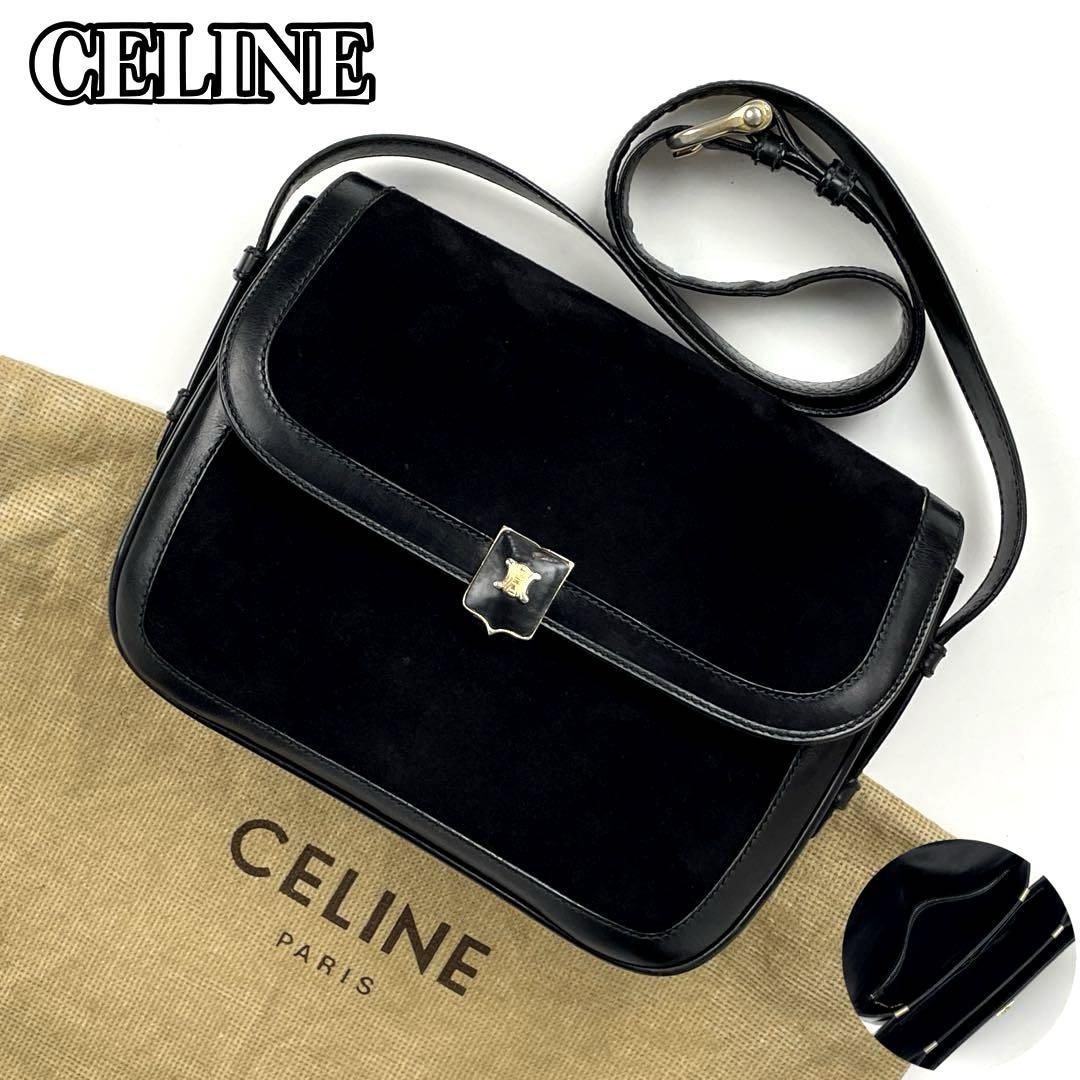 Yahoo!オークション - 美品□CELINE セリーヌ ショルダーバッグ 