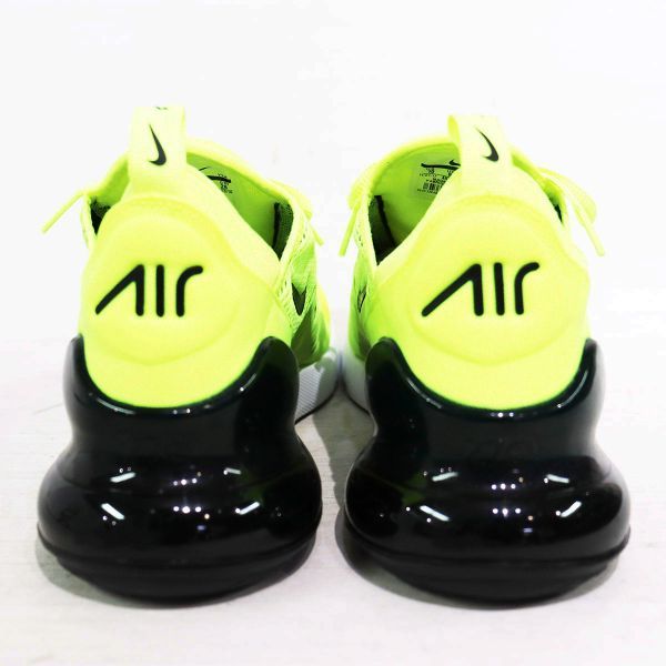 NIKE(ナイキ) AIR MAX 270 “VOLT/BLACK-DARK GREY-WHITE” / エアマックス270 ボルト AH8050-701 美品 28cm / S00501_画像5