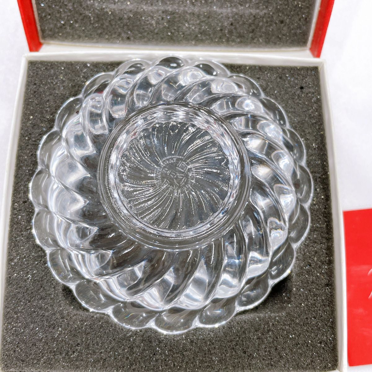 バカラ Baccarat ボウル 小鉢 小物入れ ボリュート アッシュ バカラ Baccarat ボウル 小鉢 小物入れ ボリュート アッシュ