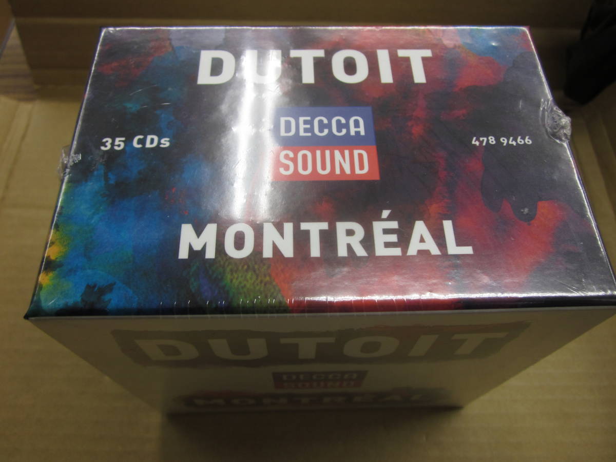 未開封　CLASSIC　クラシック/35枚組 CD　BOX/輸入盤　Dutoit - Montreal シャルル・デュトワ 　モントリオール交響楽団_画像4