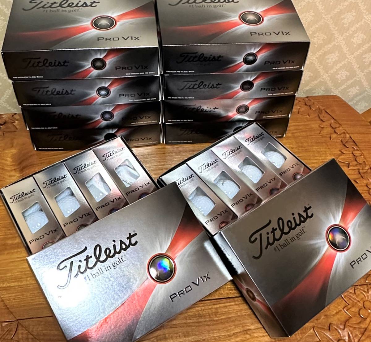 ☆送料無料☆新品☆10ダースまとめて☆　タイトリスト Titleist　NEW PRO V1x　　_画像5