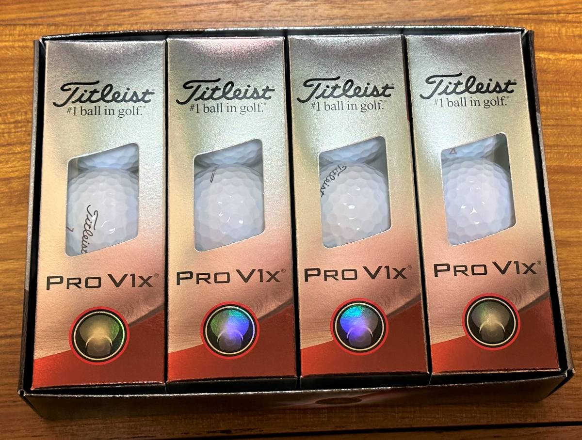 ☆送料無料☆新品☆10ダースまとめて☆　タイトリスト Titleist　NEW PRO V1x　　_画像7