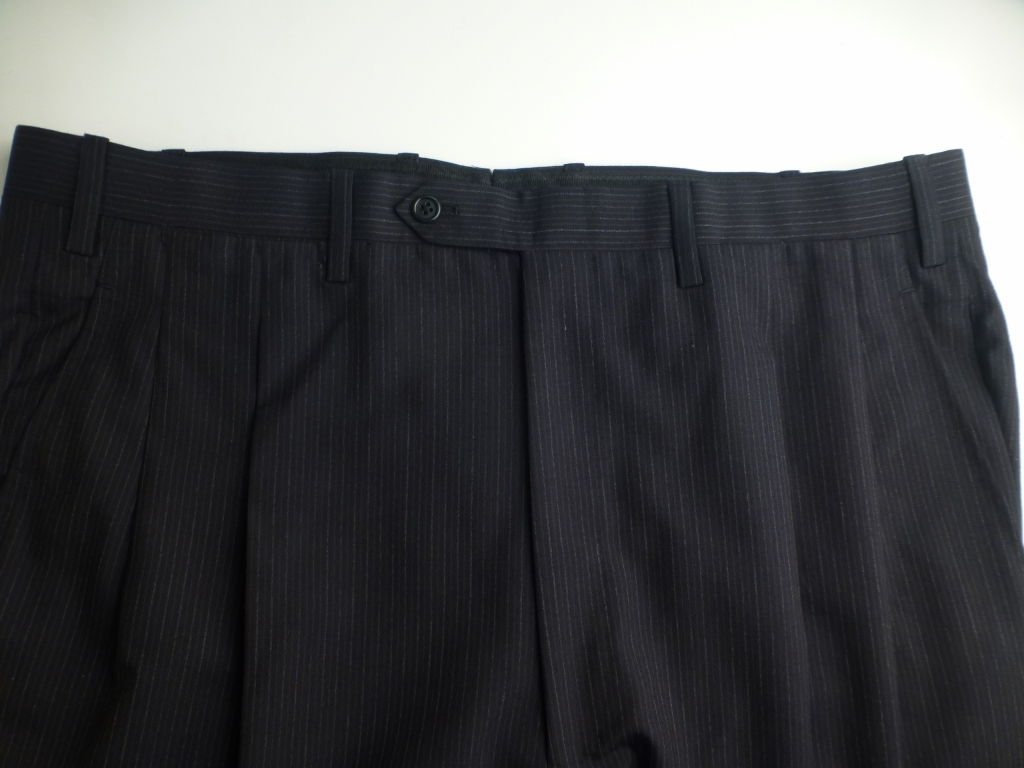 ◆Kiton キートン ドレスパンツ W96 L69.5 超美品 56 グレー キングサイズ スラックス _画像2
