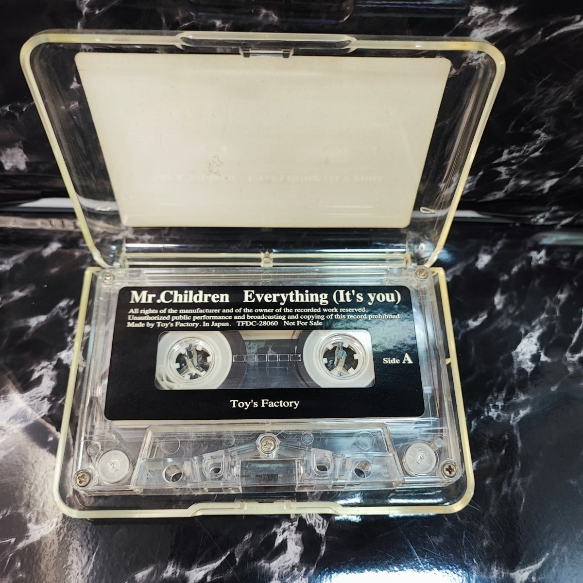 非売品 プロモカセットテープ Mr.Children Everything（It's you） プロモーション ミスチル　ミスターチルドレン_画像4