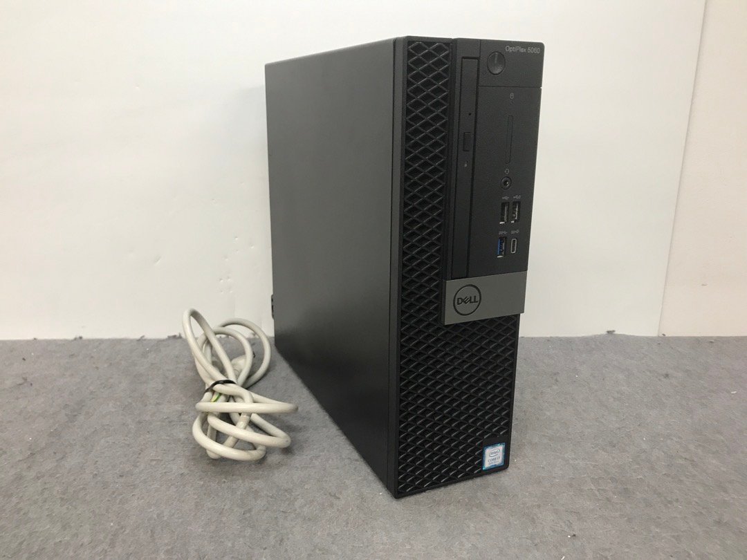 【DELL】OPTIPLEX 5060 SFF Core i7-8700 メモリ16GB HDD500GB AMD Radeon R5 430 Windows10Pro 中古デスクトップPC_画像1