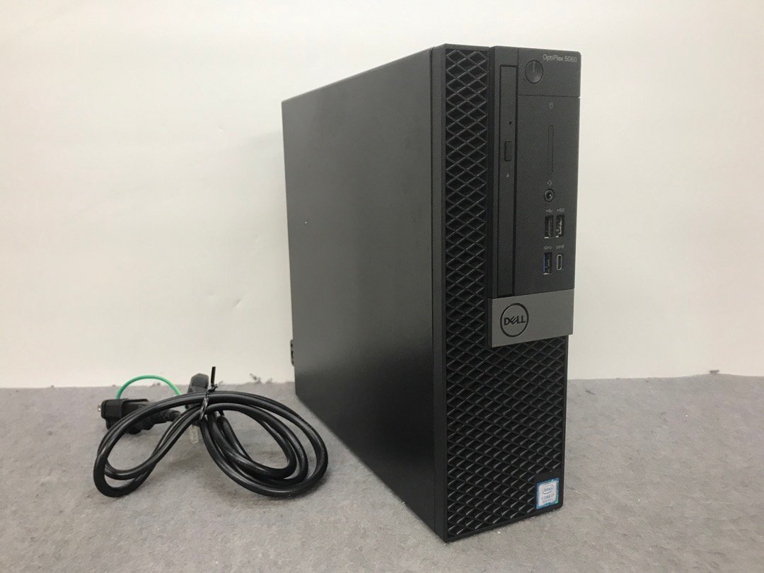 【DELL】OPTIPLEX 5060 SFF Core i7-8700 メモリ16GB HDD500GB AMD Radeon R5 430 Windows10Pro 中古デスクトップPC_画像1