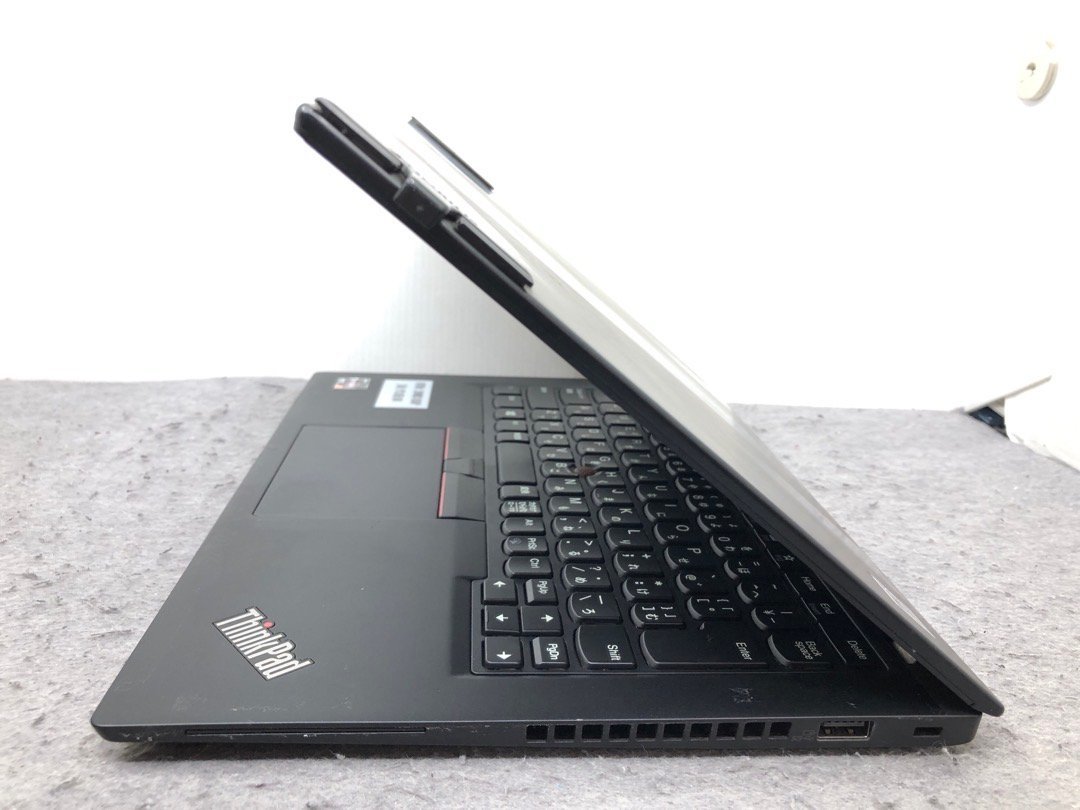 【Lenovo】ThinkPad X395 20NMS1K80P Ryzen 5 PRO 3500U w 8GB SSD256GB NVMe WEBカメラ Windows10Pro 13.3inch 中古ノートPC_画像7