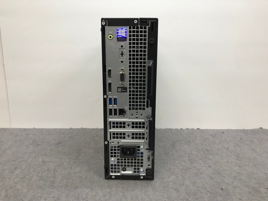 【DELL】OPTIPLEX 3070 SFF Core i3-9100 メモリ8GB SSD256GB+HDD500GB DVDマルチ Windows11Pro 中古デスクトップPC_画像6