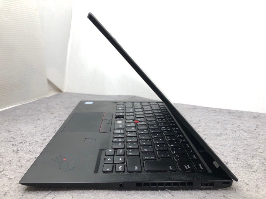 ジャンク【Lenovo】ThinkPad X1 Carbon 6th Corei7-8550U 16GB SSD512GB NVMe Windows10Pro 14inch FHD 中古ノートPC Spaceキー破損_画像9