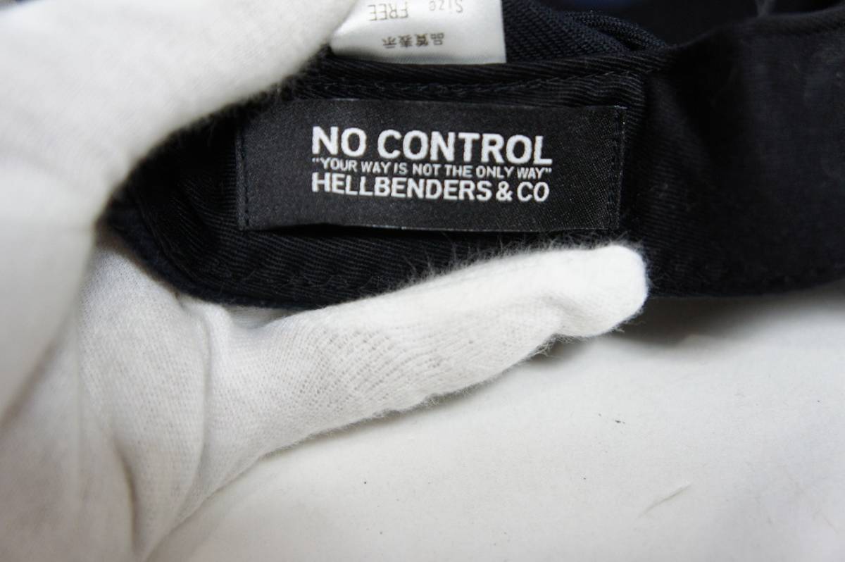HELLBENDERS&CO ヘルベンダーズ HC Baseball Cap Flannel ベースボール キャップ 帽子 紺 528N_画像7