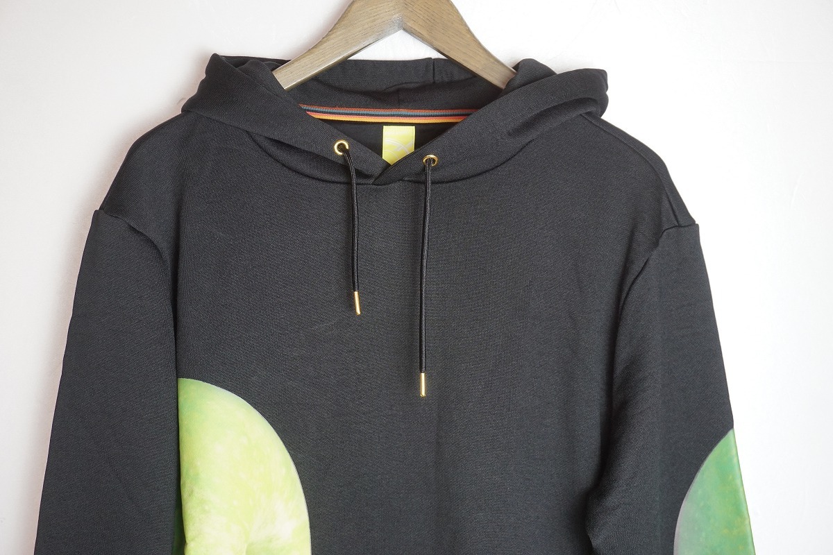  beautiful goods regular 20AW Paul Smith Paul Smith 50th 50 anniversary Green Apple HOODIE pull over fender -ti- sweat Parker genuine article 405N black green 