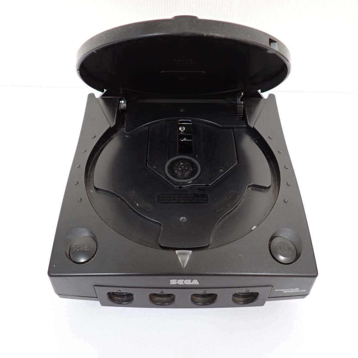 未検品 ドリームキャスト本体 HKT-3000 コントローラ AVケーブル ビジュアルメモリ付き Dreamcast DC セガ_画像5