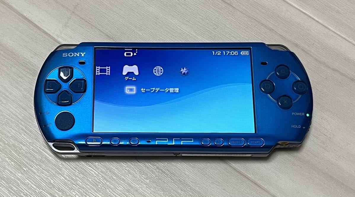 SONY PlayStation ポータブル PSP-3000 バイブラント ブルー 本体のみ