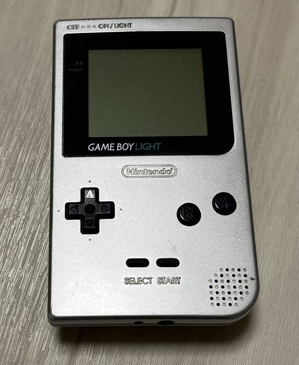 任天堂　NINTENDO ゲームボーイライト GAME BOY LIGHT シルバー 本体_画像2