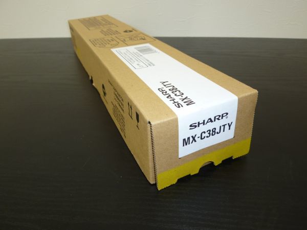 SHARP 　純正品トナー　MX-C38JTY　黄色　イエロー　1個　新品　MXC310 MXC381 MXC312 MXC382 MXC380用　 MXC38JTY