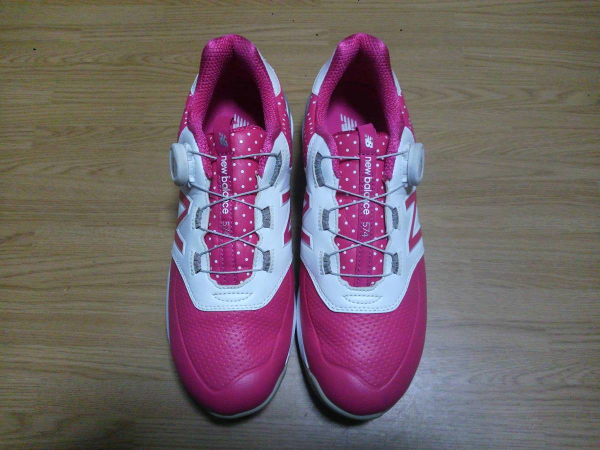 ★美品★NEW BALANCE GOLF ニューバランス WGB574DP 25.5㎝ 03