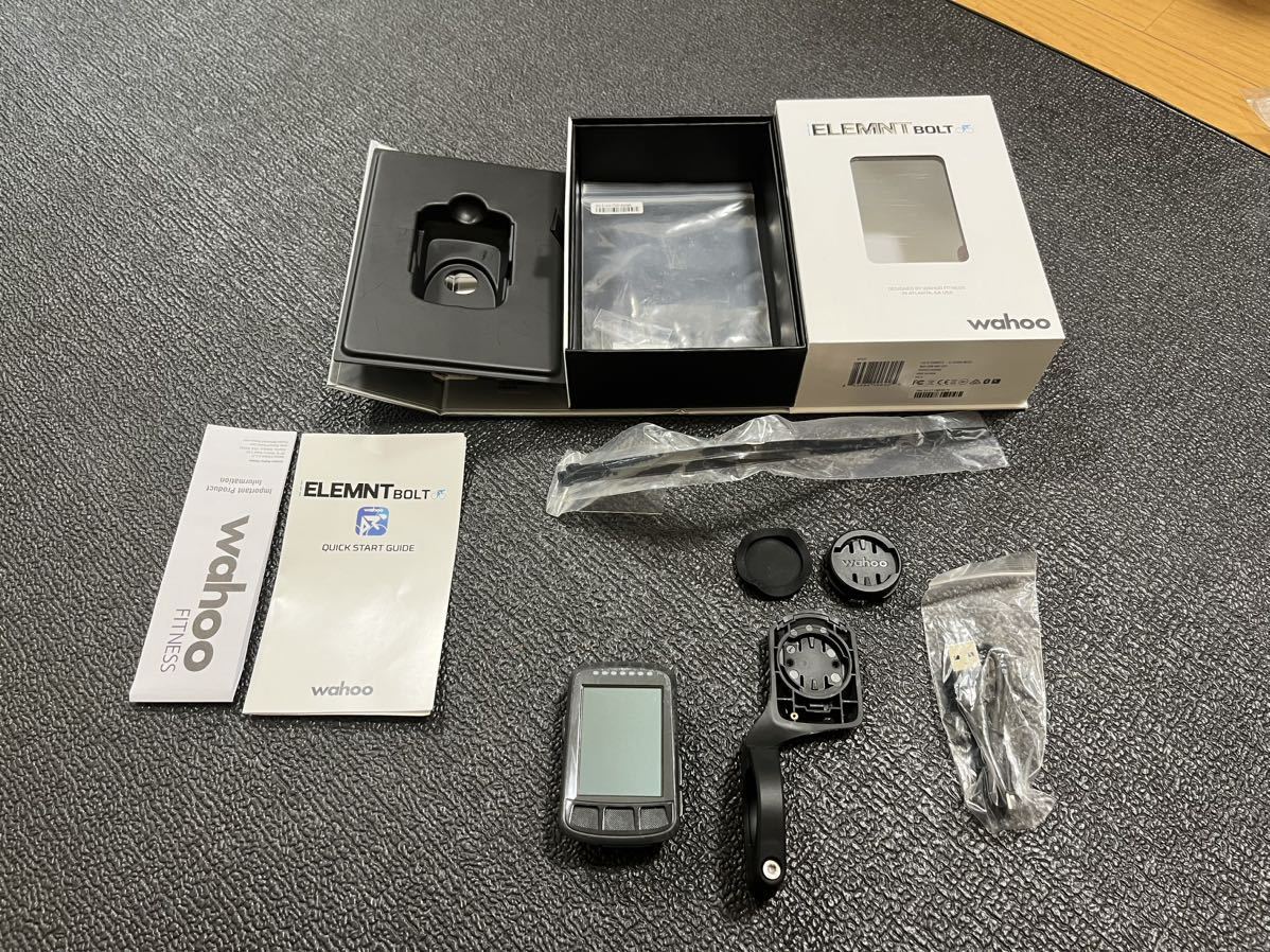 【WAHOO ( ワフー )】日本語対応 サイクルコンピューター ELEMNT BOLT ( エレメント ボルト )