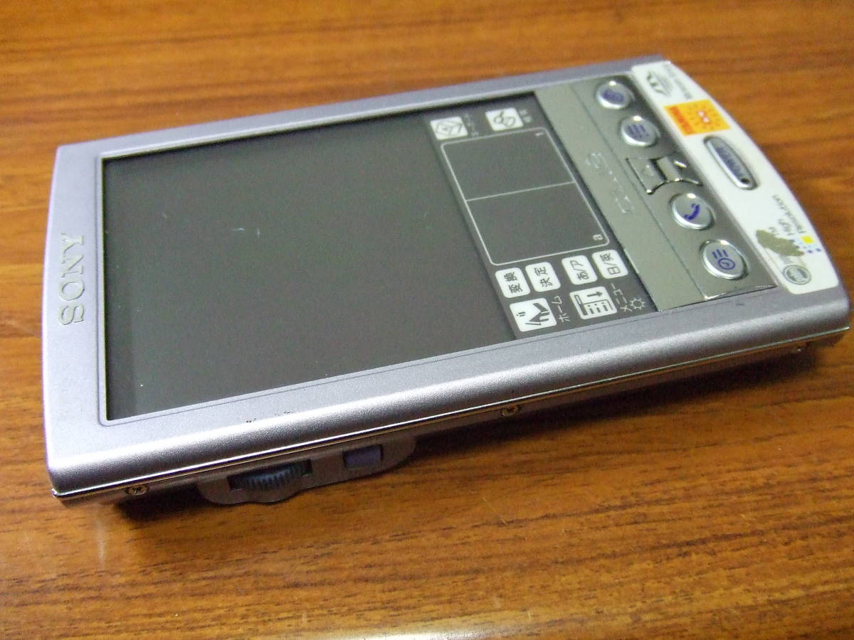 f598　SONYソニー CLIEクリエ PEG-N600C 本体　中古　未確認　現状品_画像3