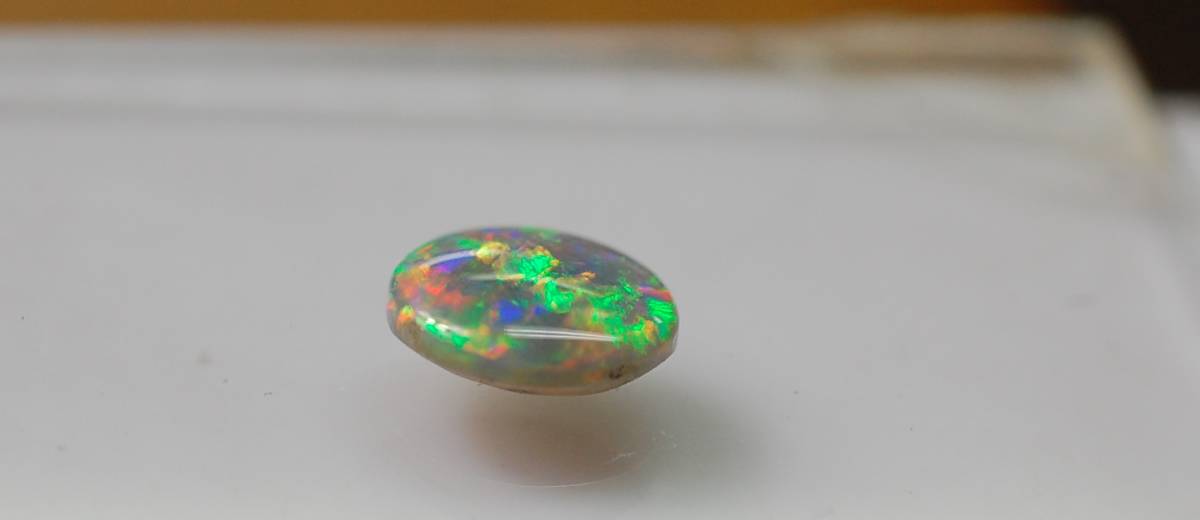 【１００円～】天然ブラックオパール ルース １．２３８ｃｔ　_画像3