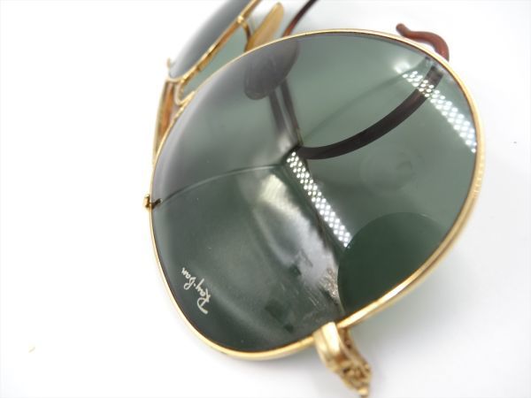 【正規品】14005d 1円 Ray-Ban レイバン B&L ボシュロム 62□14 ヴィンテージ アビエーター サングラス 幅135mm_画像6