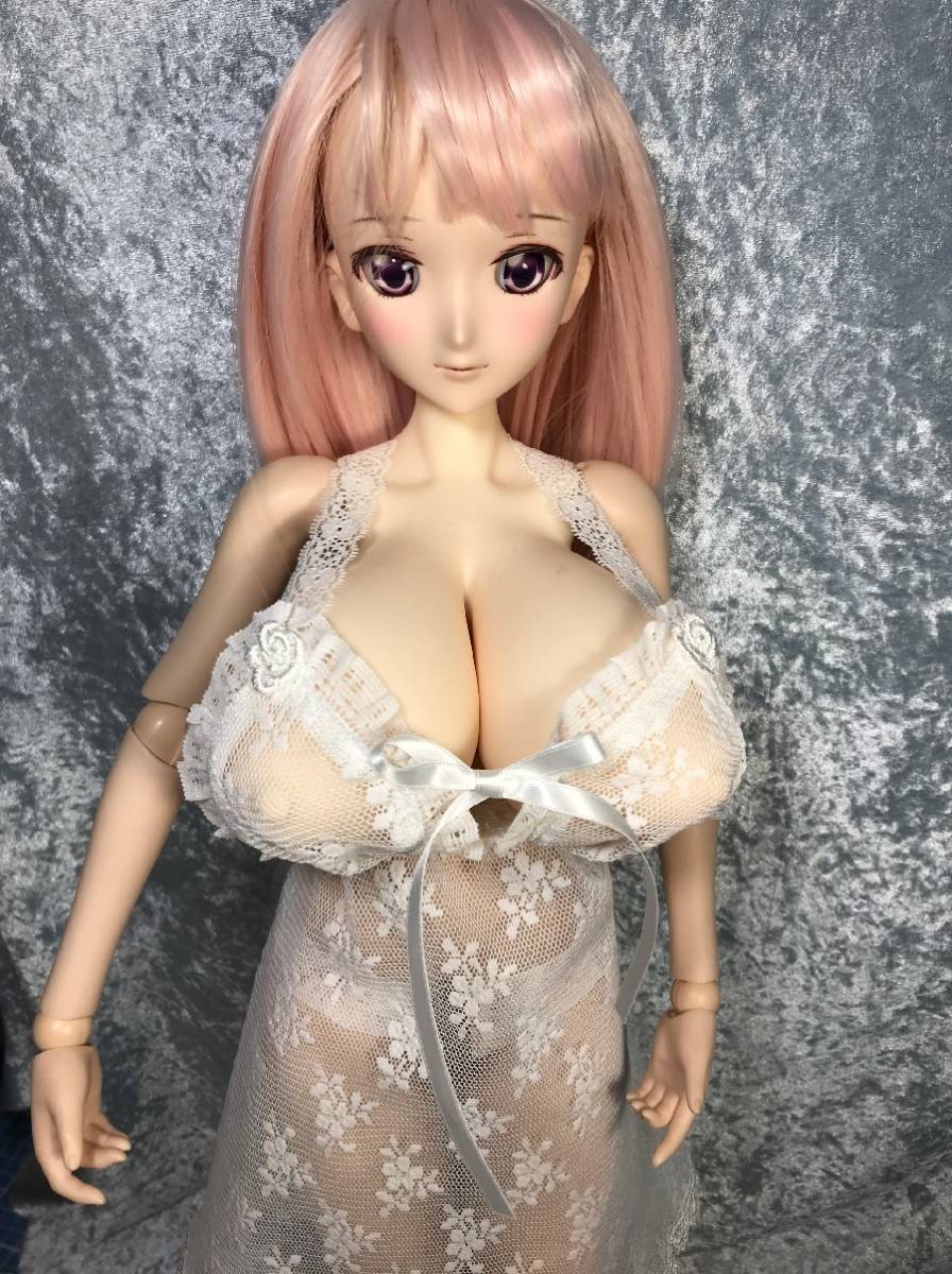 即決！！☆銀猫Plus☆ Doll用 マンモ５０超爆乳 60盛乳共通＋ＤＤ～ＤＤdy、レーシィキャミOPセット　バーベナ_50超爆乳です