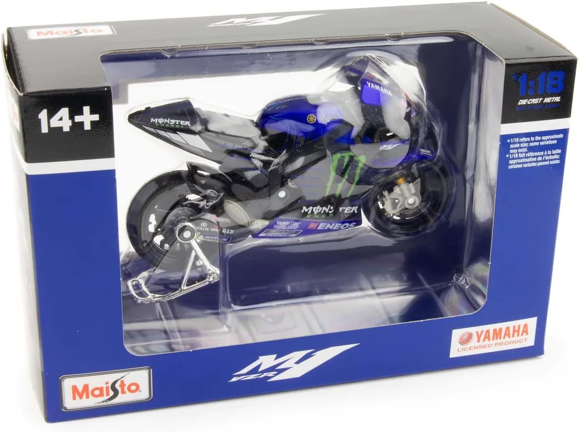 マイスト 1/18 モンスター エナジー ヤマハ Yamaha YZR-M1#21 フランコ モルビデリ 2021年 MotoGP_画像7