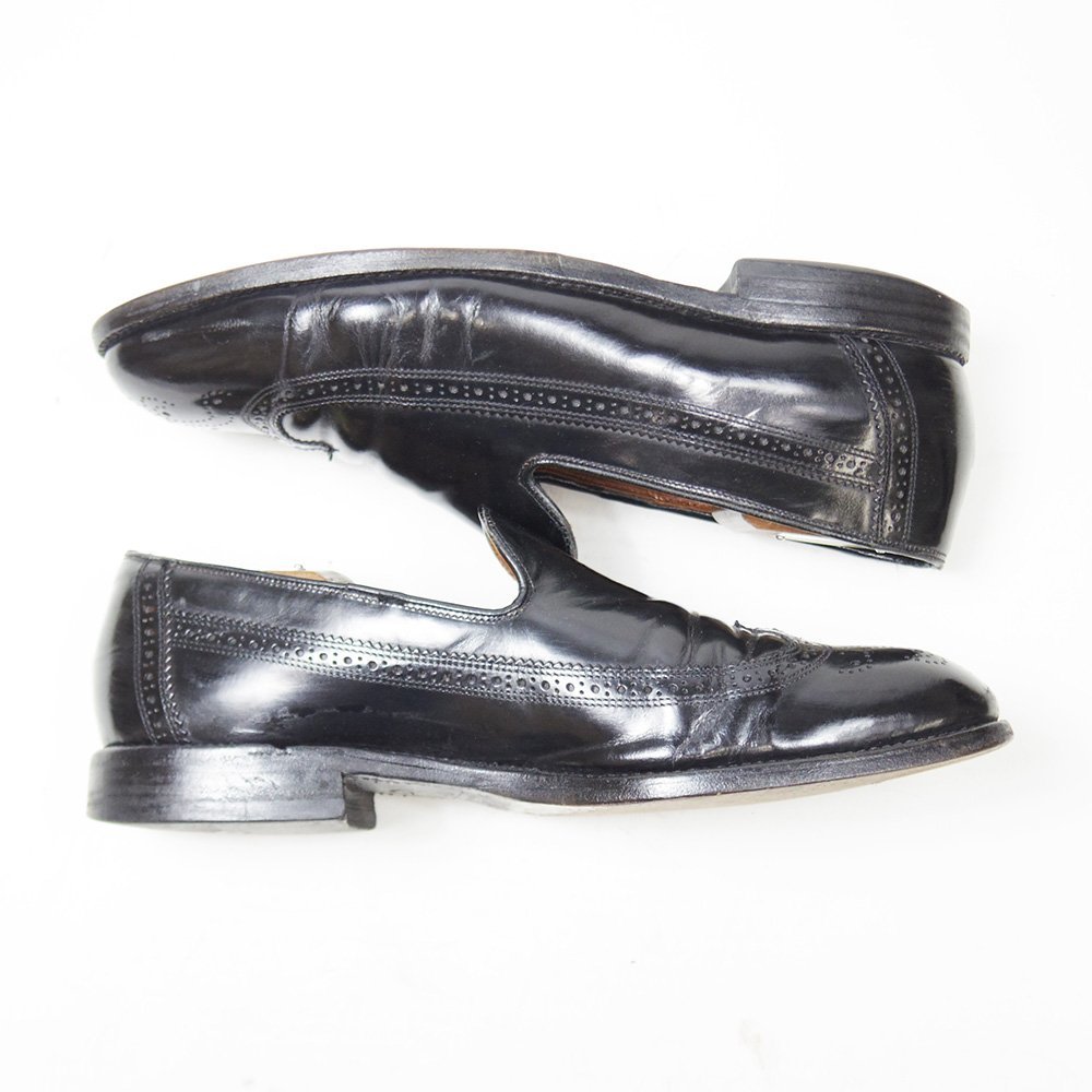 9-1/2 F надпись 27.5cm соответствует Dack\'s Duck swing chip туфли без застежки Loafer платье обувь кожа обувь кожа черный чёрный /U9814