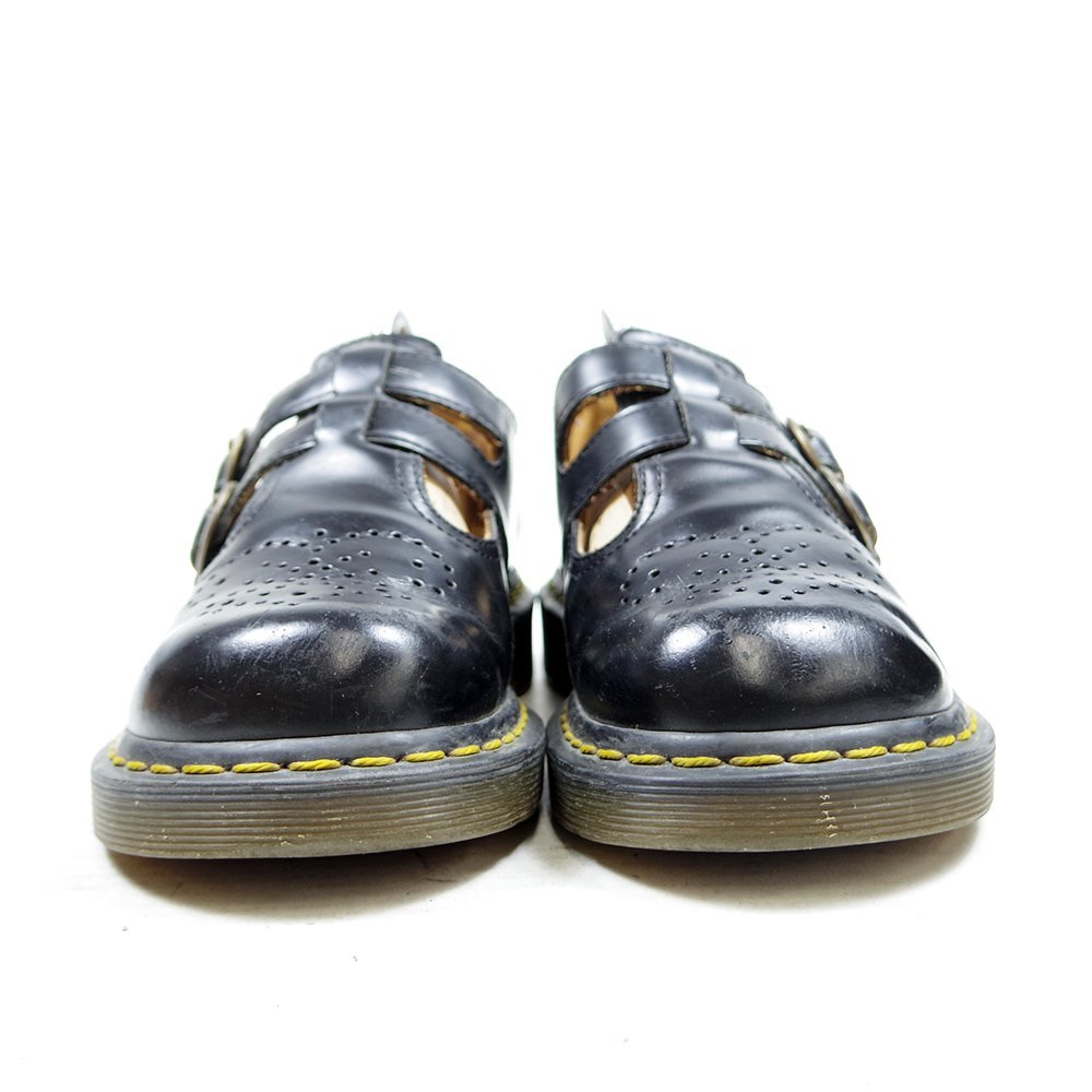 UK6　25cm相当　Dr.Martens　MARY JANE　ドクターマーチン　メリージェーン　革靴　ローファー　ブラック　黒/U9345_画像3