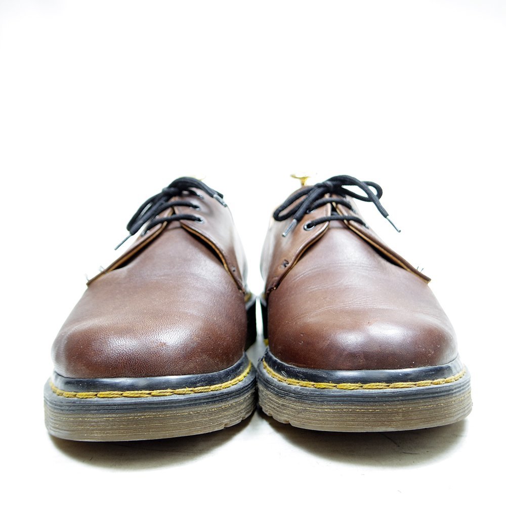 美品　英国製　UK9　28cm相当　Dr.Martens　ドクターマーチン　3ホール　ブーツ　本革　イングランド製　イギリス　セッズ/U9421_画像3