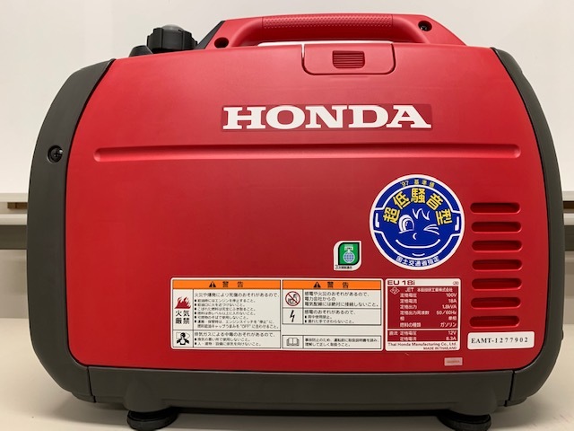 ☆新品☆　新型　ホンダ　インバーター発電機ＥＵ１８Ｉ_画像4