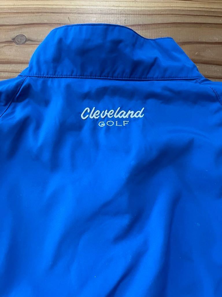 Cleveland GOLF 2WAY ナイロンジャケット 青 ブルー LLサイズ 180-190 大きいサイズ クリーブランド ウィンドブレーカー GOLF ゴルフウェア_画像5