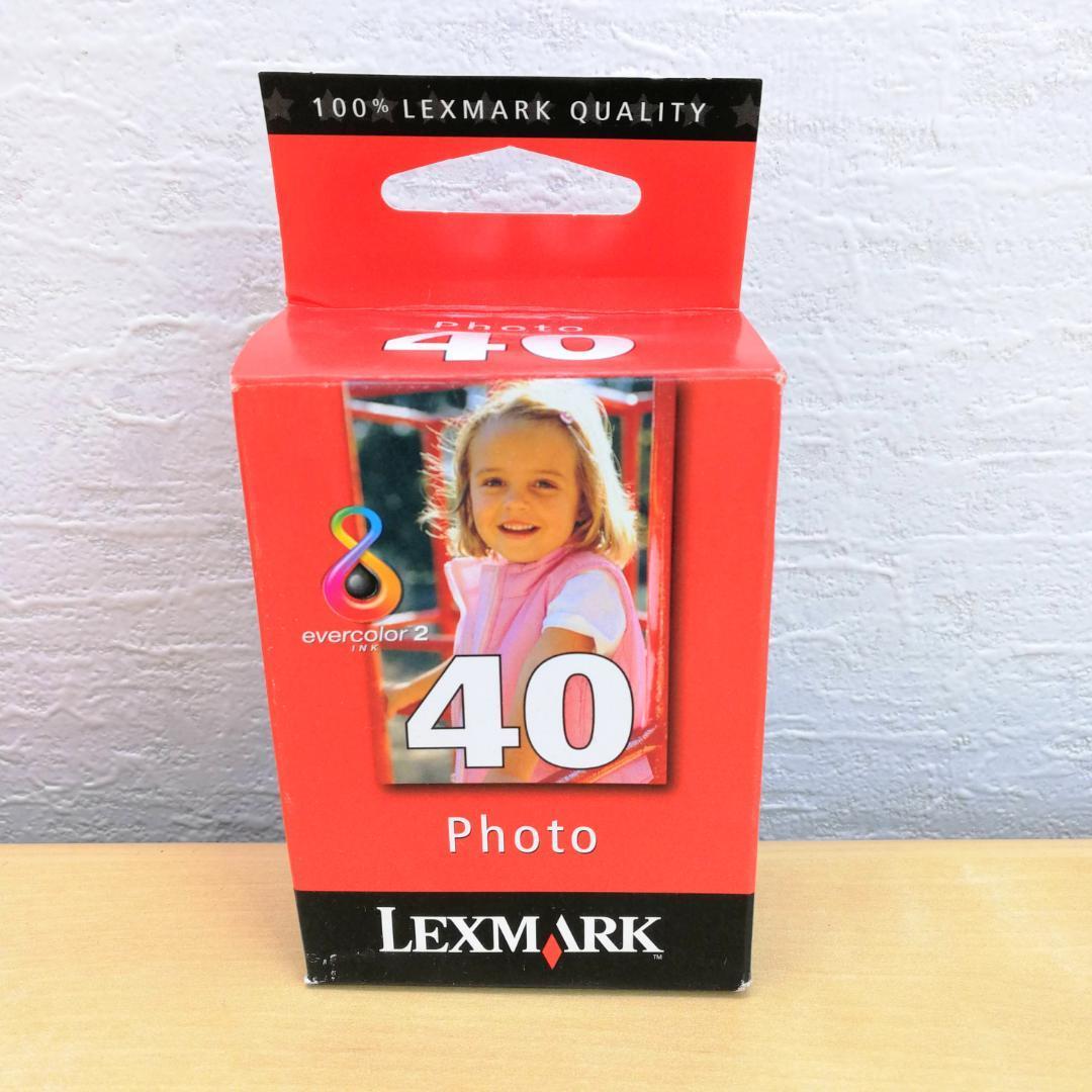 ( unopened )LEXMARK Lexmark photo print cartridge 40×9