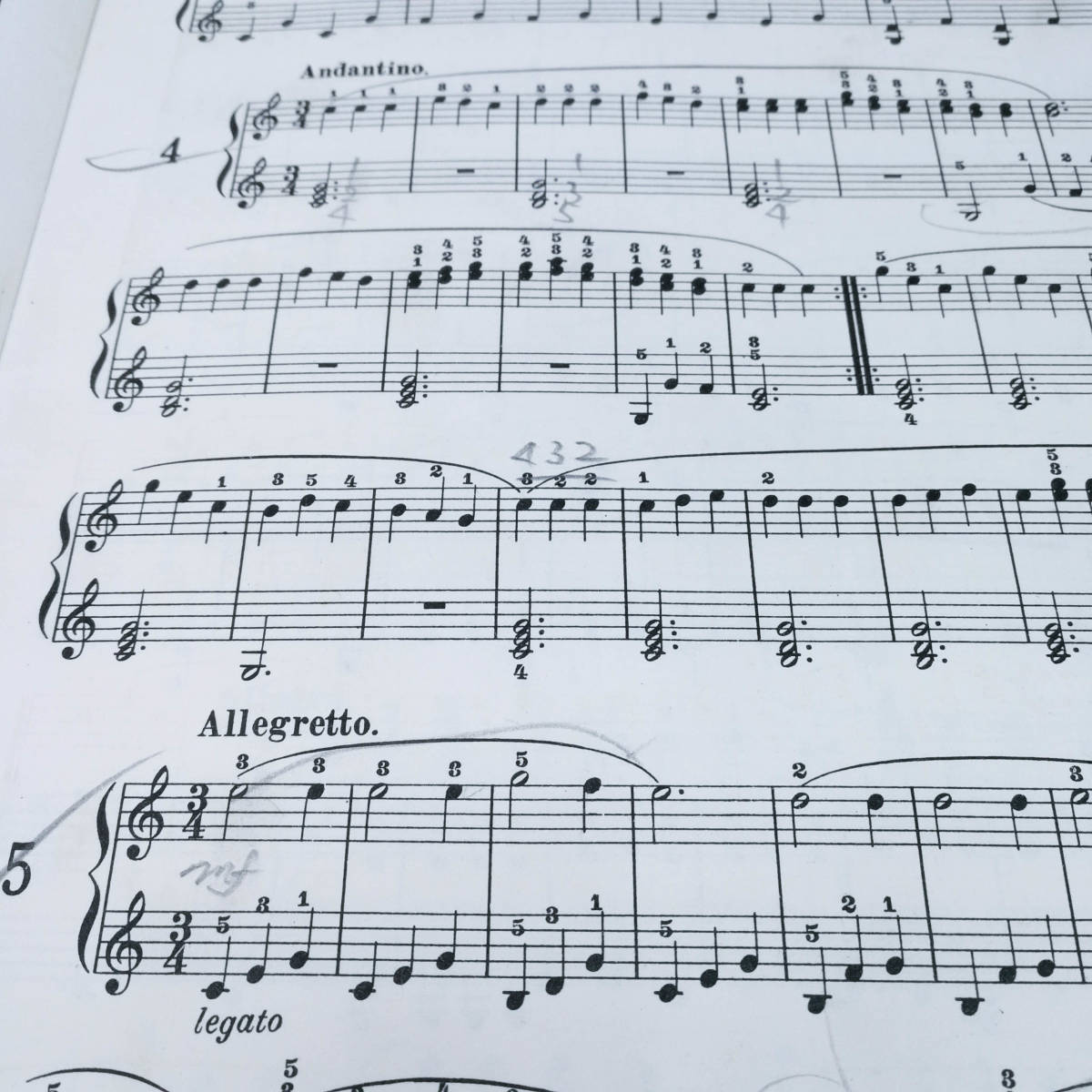 ツェルニー 100番練習曲 全音楽譜出版社 激古レア 1958年_画像4